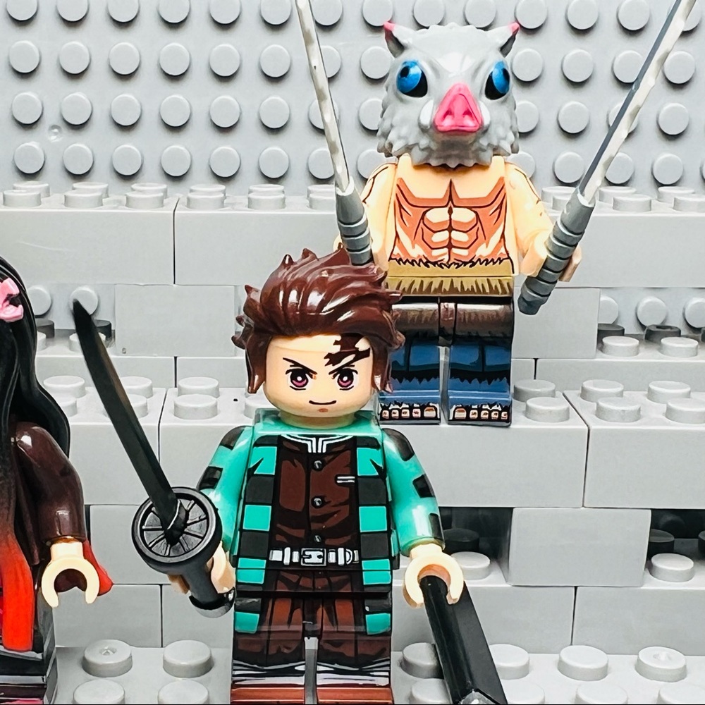 Demon Slayer Custom Minifigures Lot of 4 - Picture 5 of 6
